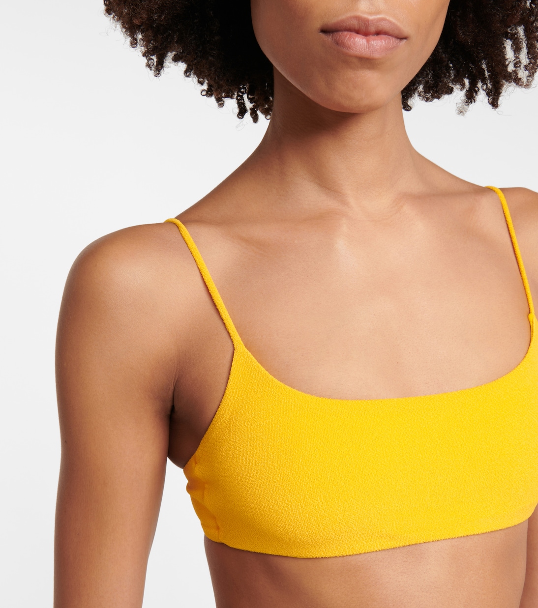 Muse Scoop terry bikini top | Jade Swim
