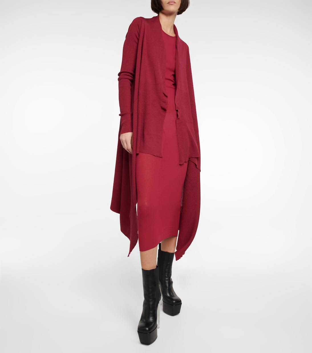 Printed sheer midi dress | Rick Owens