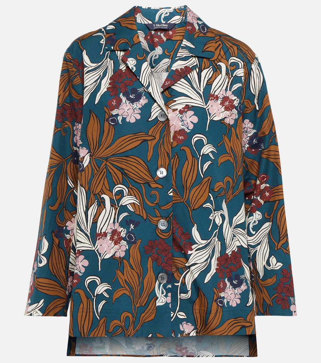 Fauna printed poplin shirt | 'S Max Mara