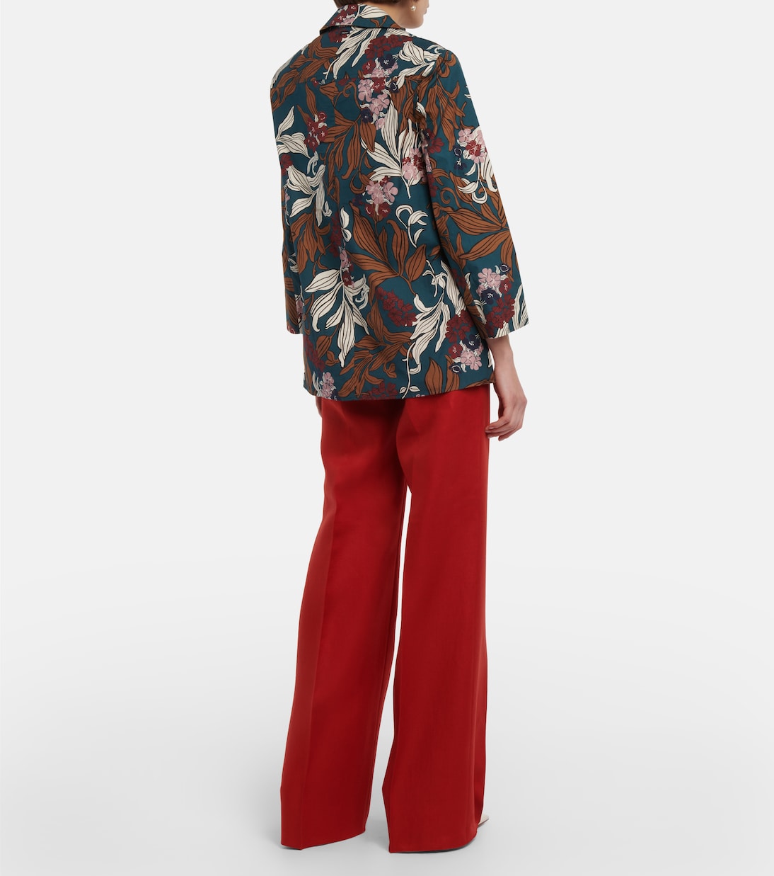 Fauna printed poplin shirt | 'S Max Mara