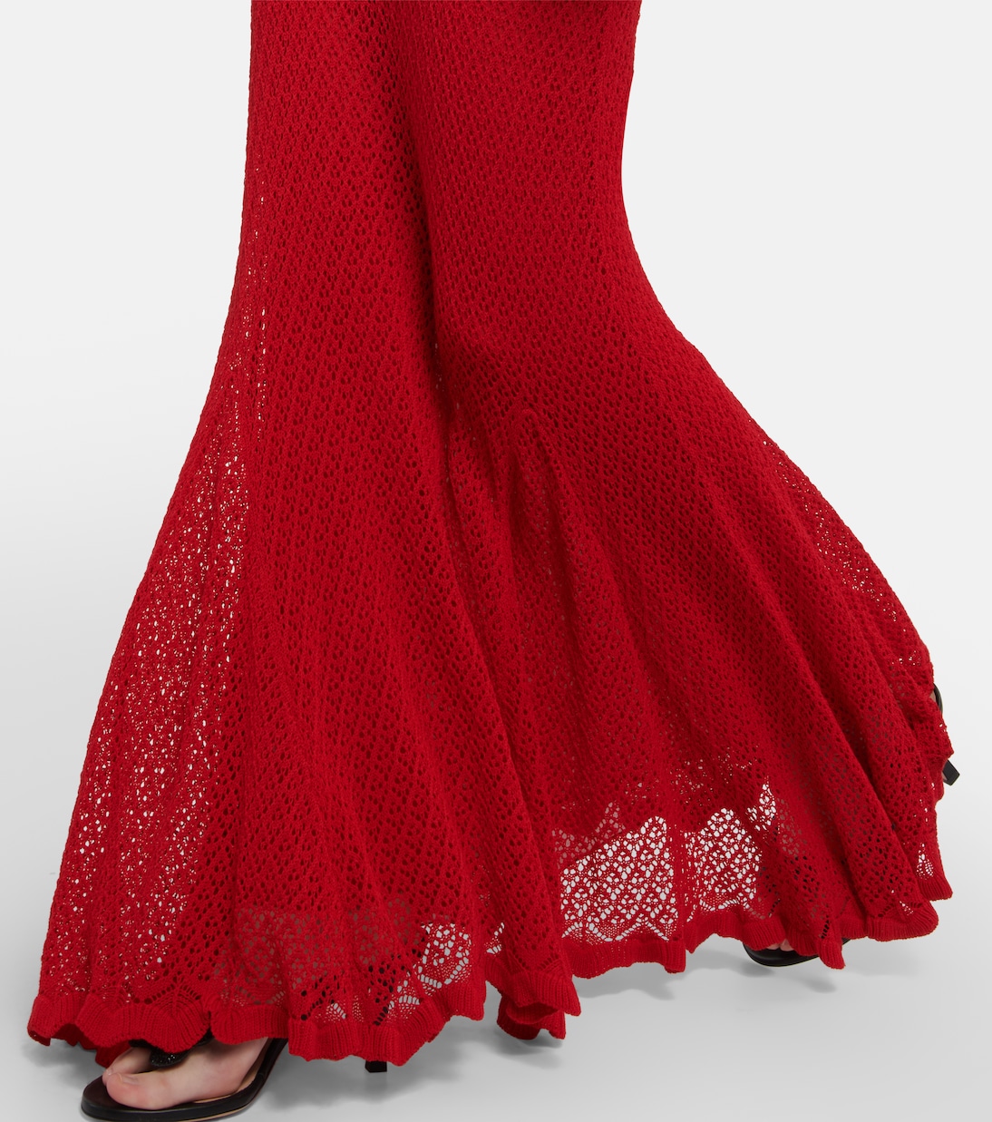 Abito lungo in crochet | Blumarine