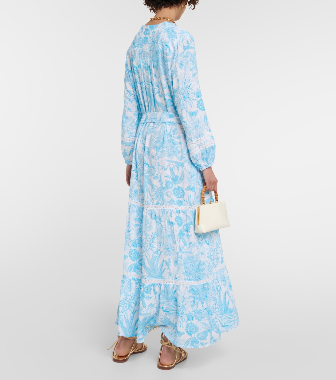 Wisteria printed maxi dress | Melissa Odabash