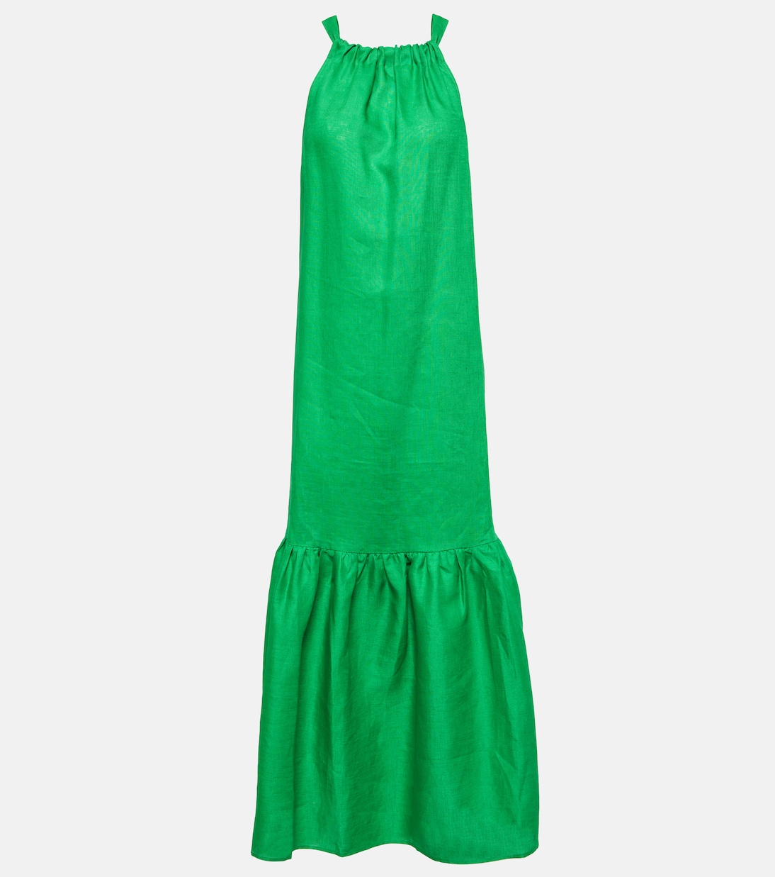 Vestido largo Ibiza de lino | Asceno