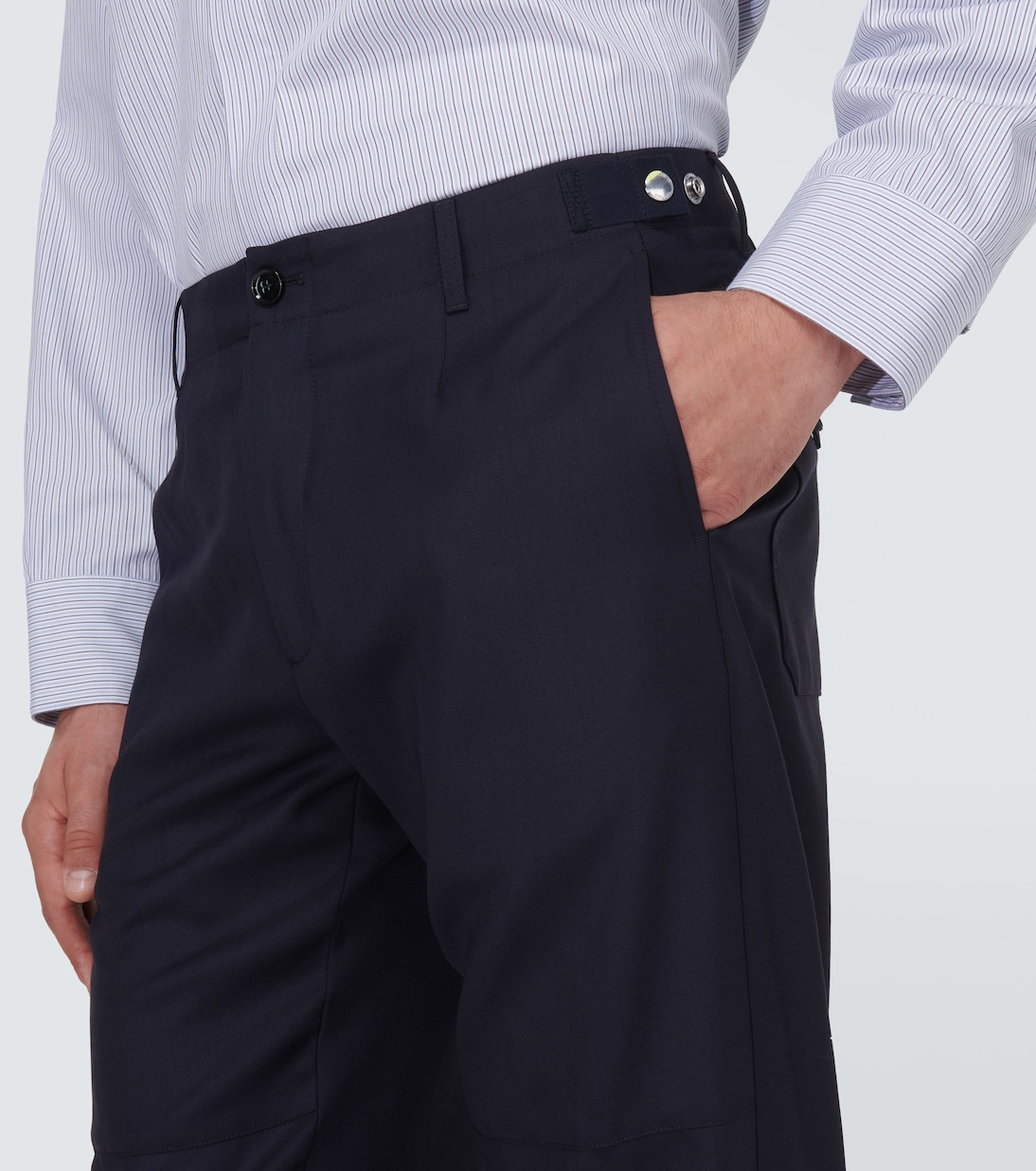 Pantalon fuselé en laine | Burberry