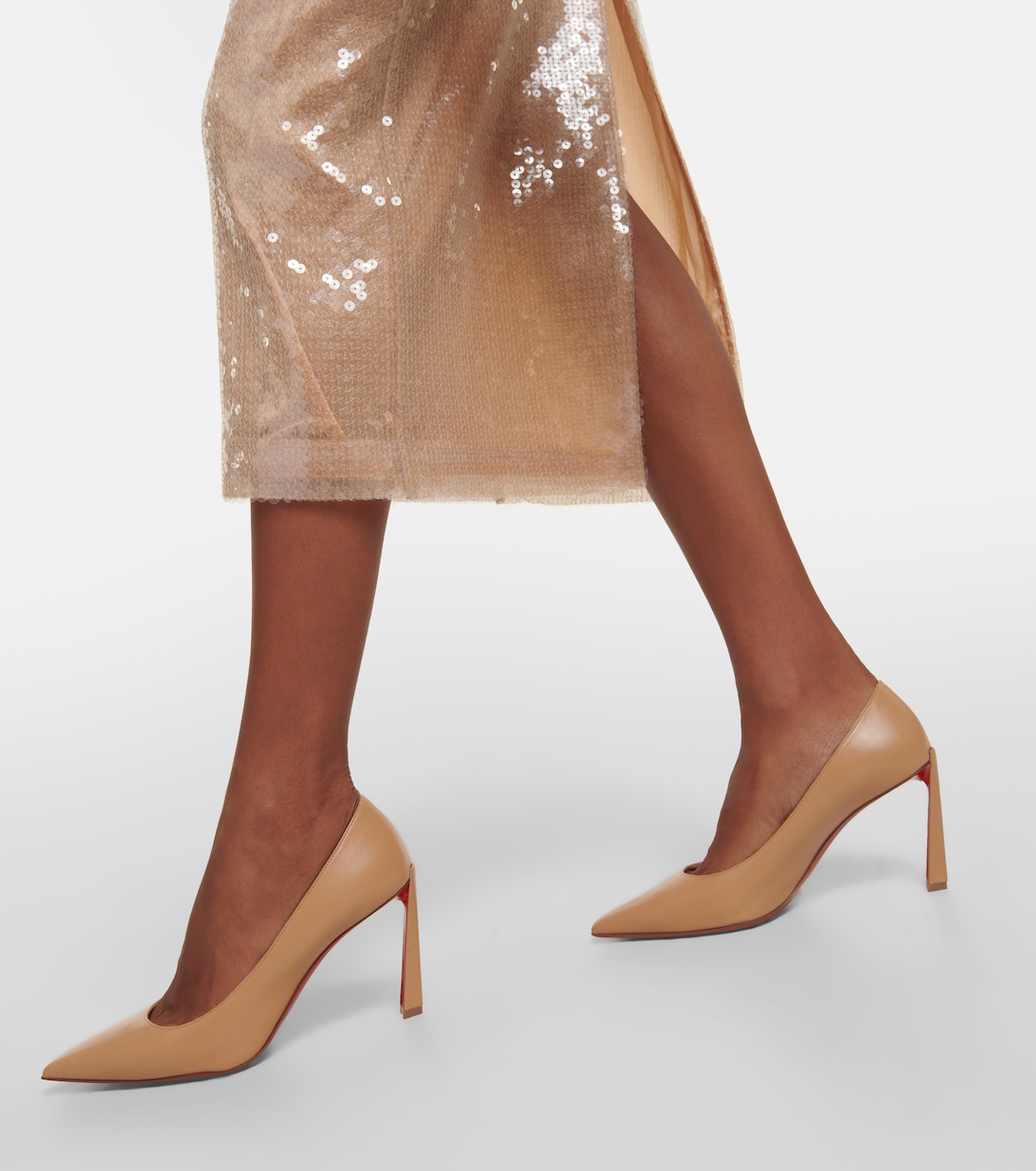 Escarpins Condora 85 en cuir | Christian Louboutin