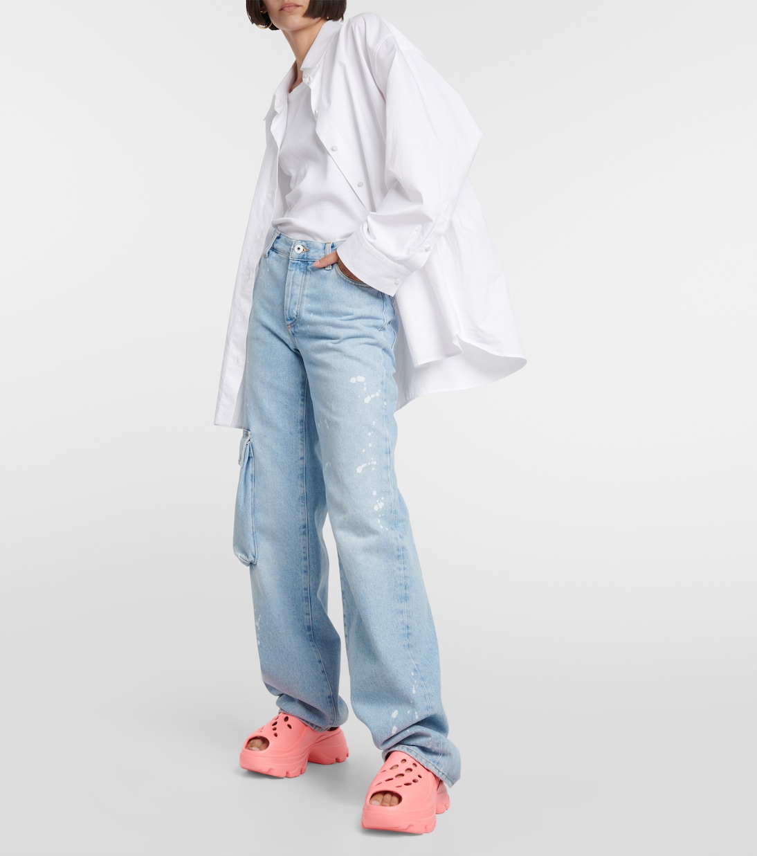 Sandali in gomma con platform | Adidas by Stella McCartney