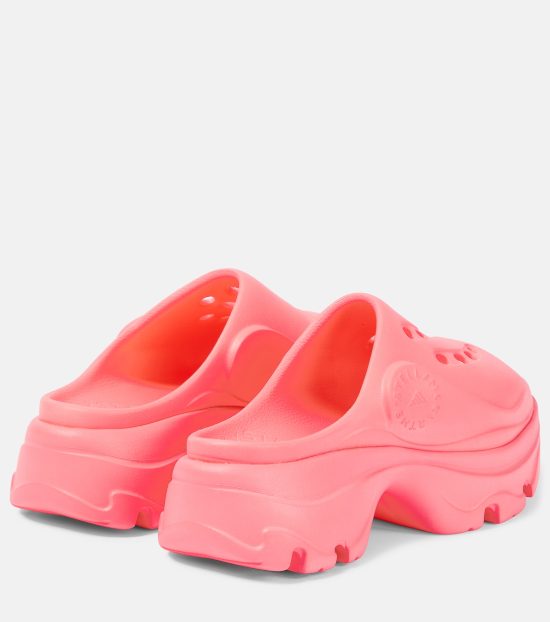 Sandali in gomma con platform | Adidas by Stella McCartney