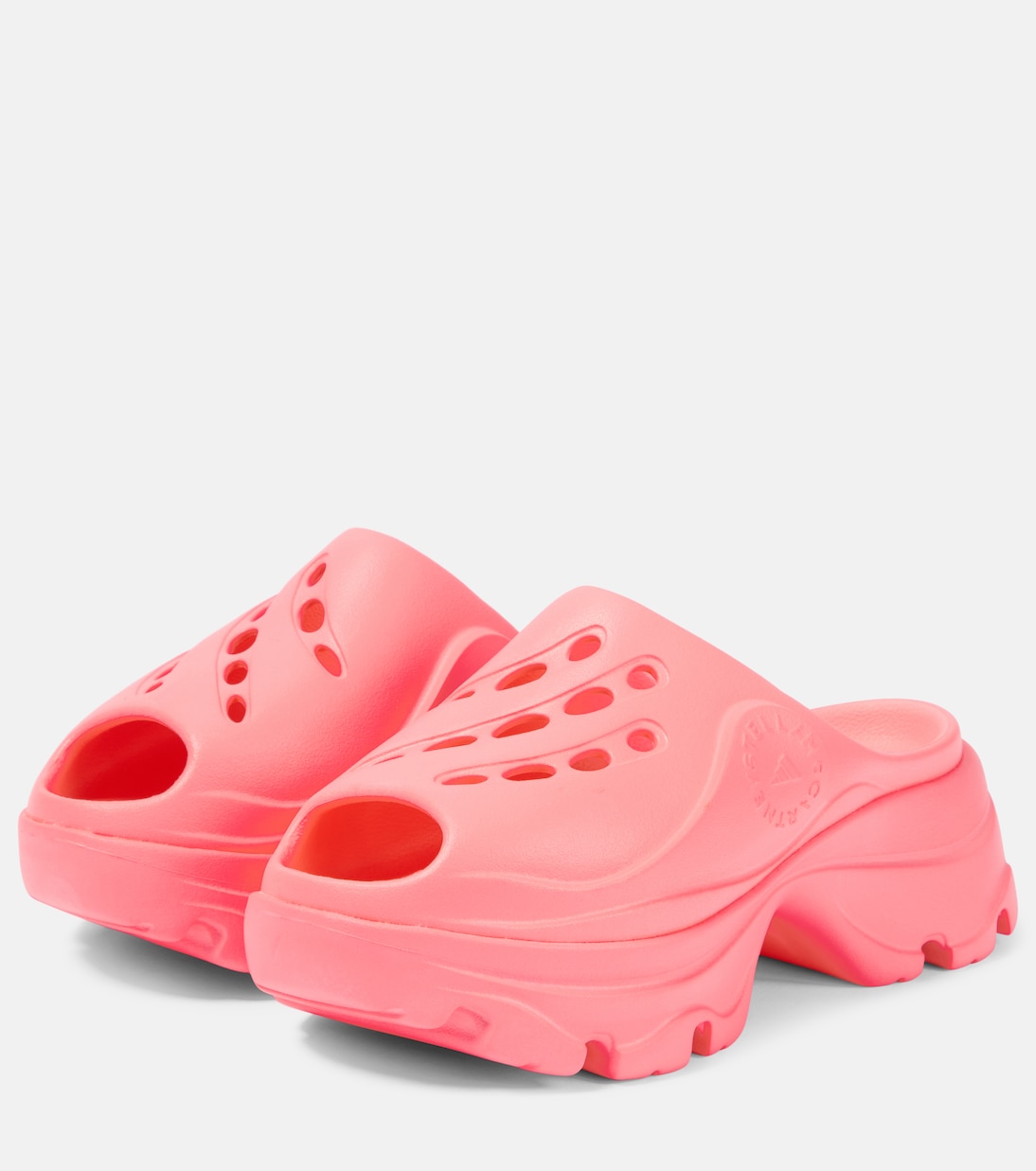 Sandali in gomma con platform | Adidas by Stella McCartney
