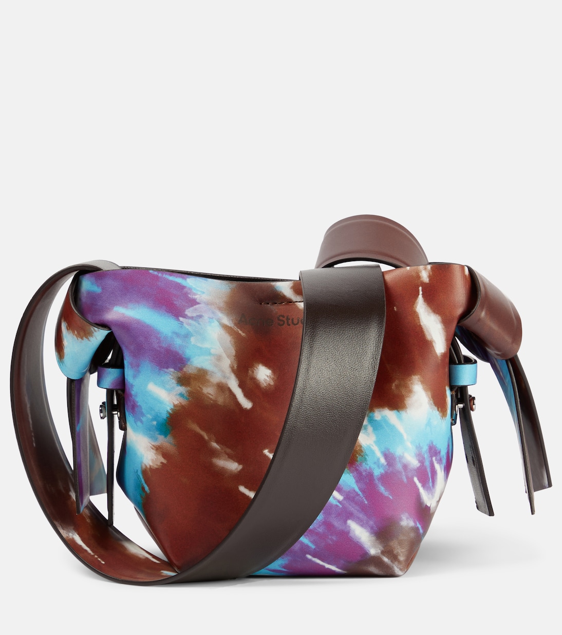 Borsa Musubi Micro in pelle tie-dye | Acne Studios