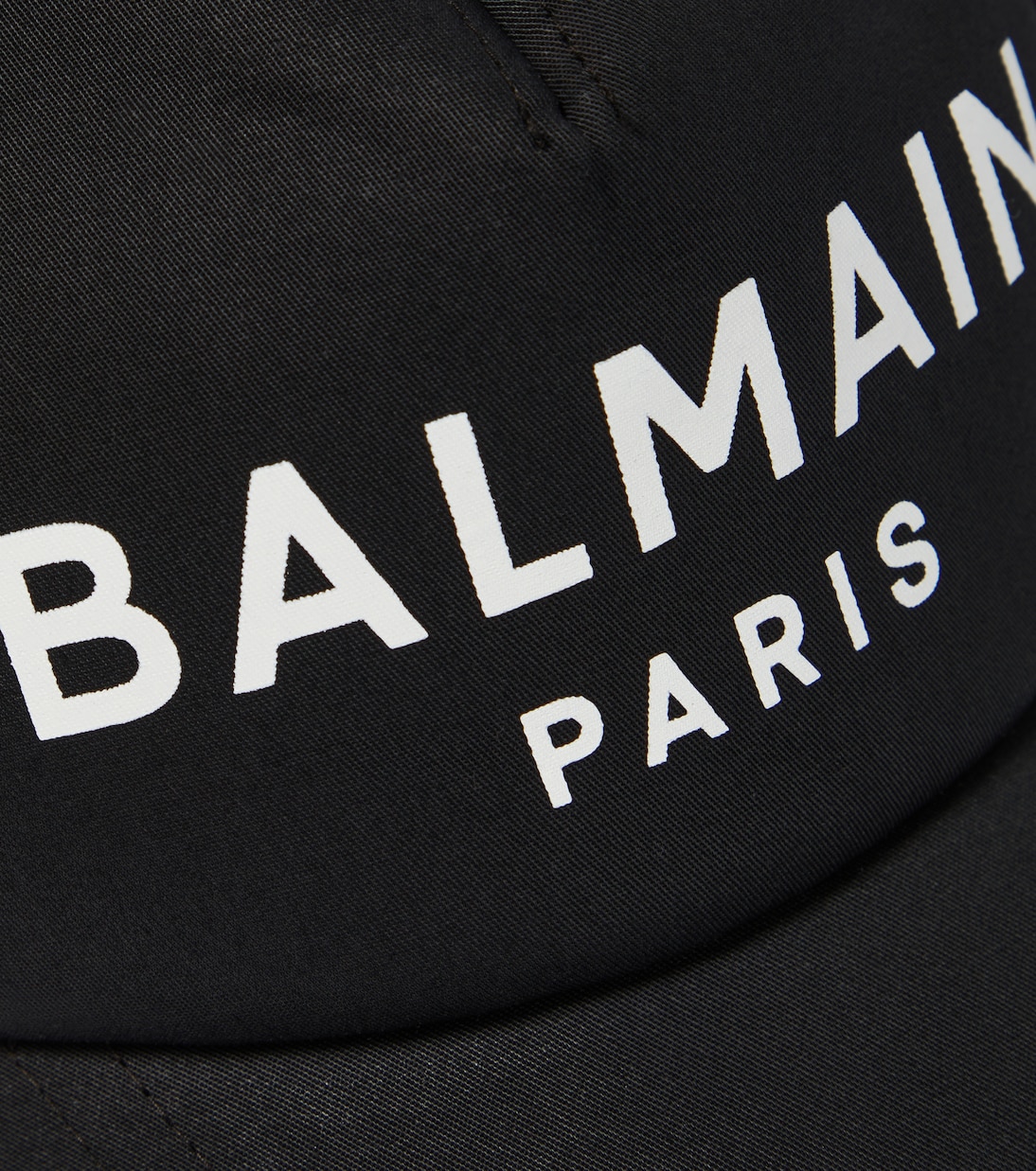 Logo cotton baseball cap | Balmain Kids