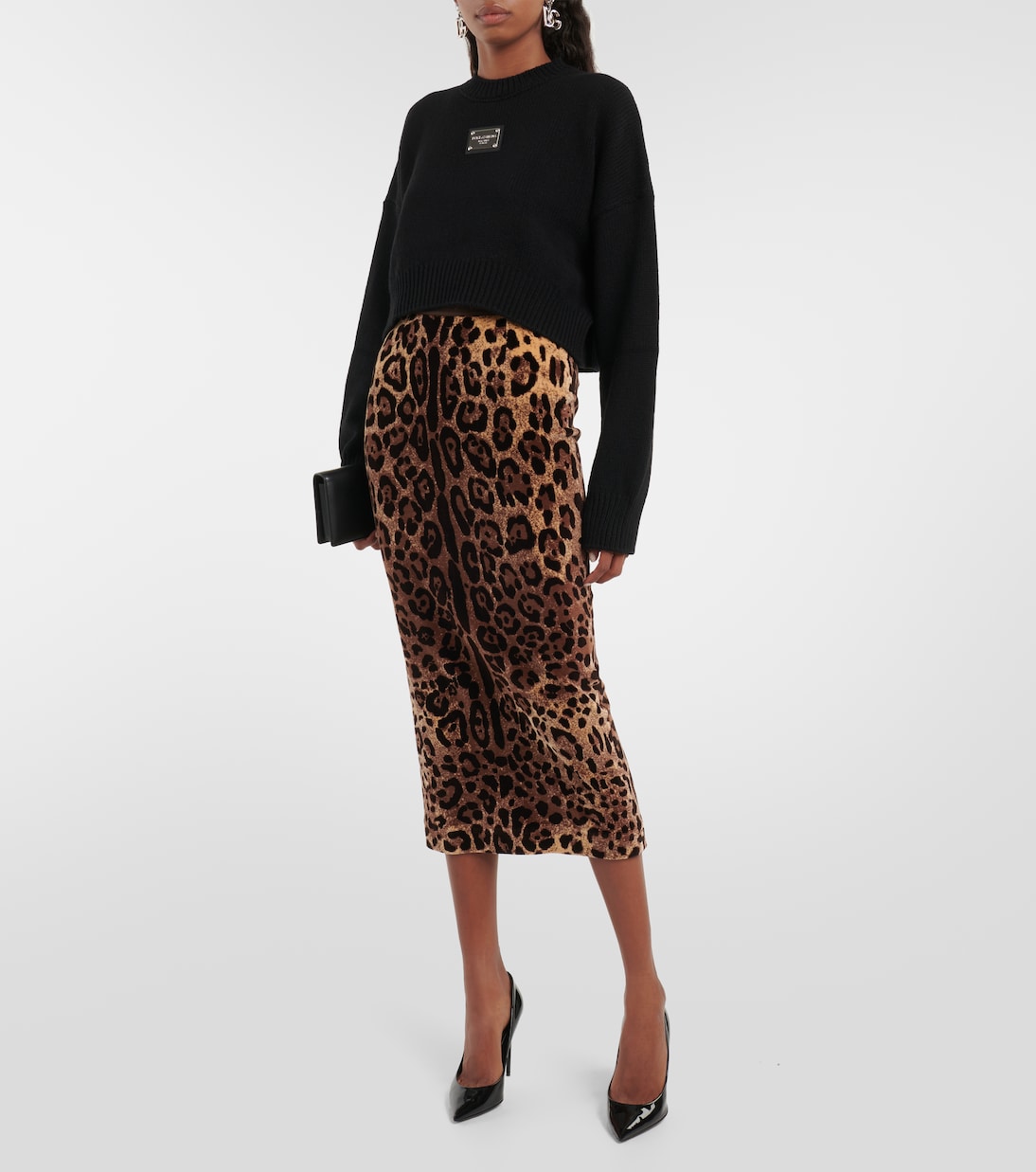 Logo wool and cashmere sweater | Dolce&Gabbana
