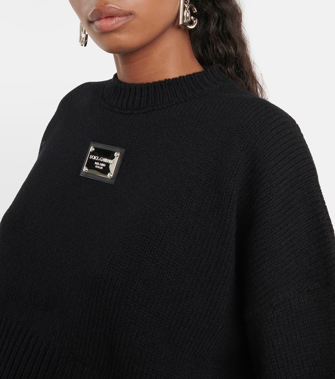 Logo wool and cashmere sweater | Dolce&Gabbana