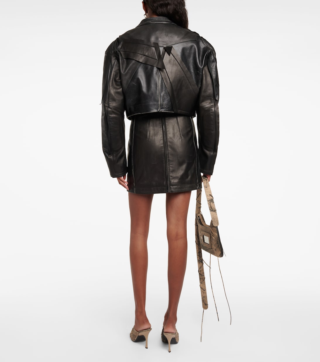 Bikerjacke aus Leder | Acne Studios