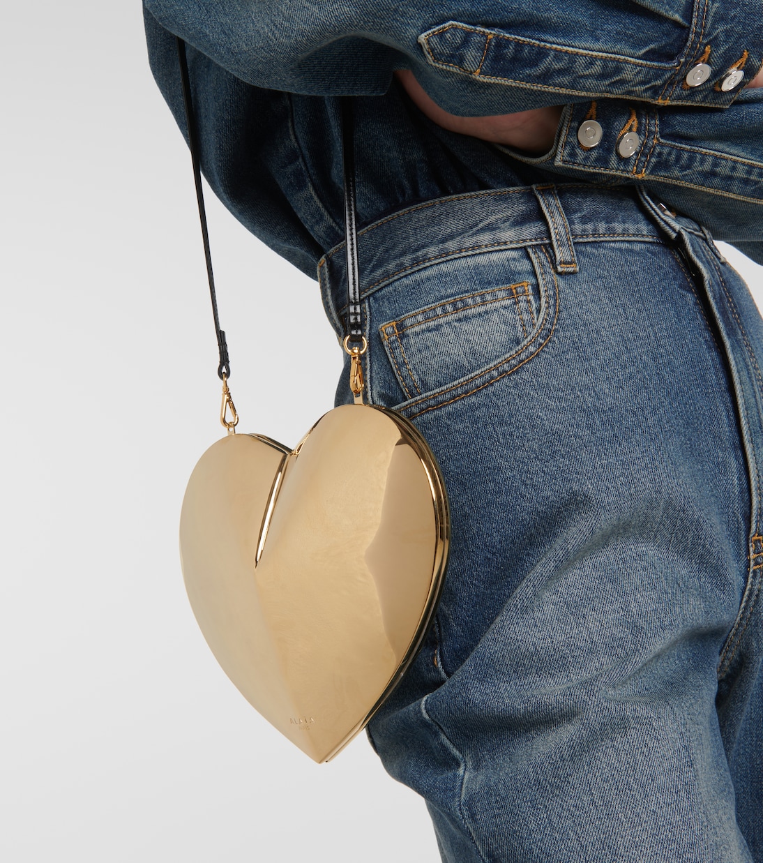 Le Cœur metal shoulder bag | Alaïa