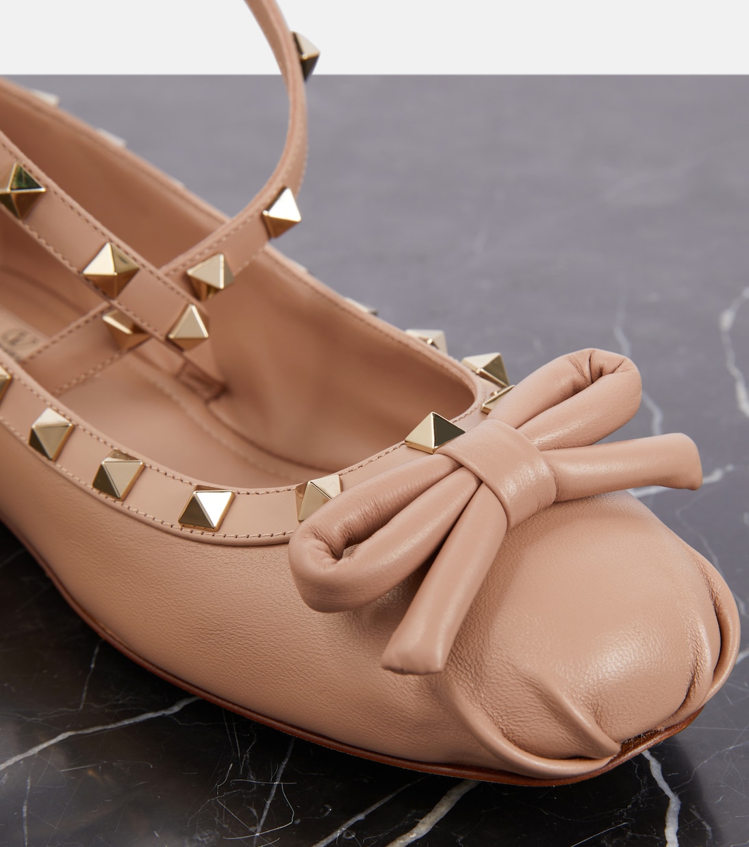 Ballerine Rockstud in pelle | Valentino Garavani