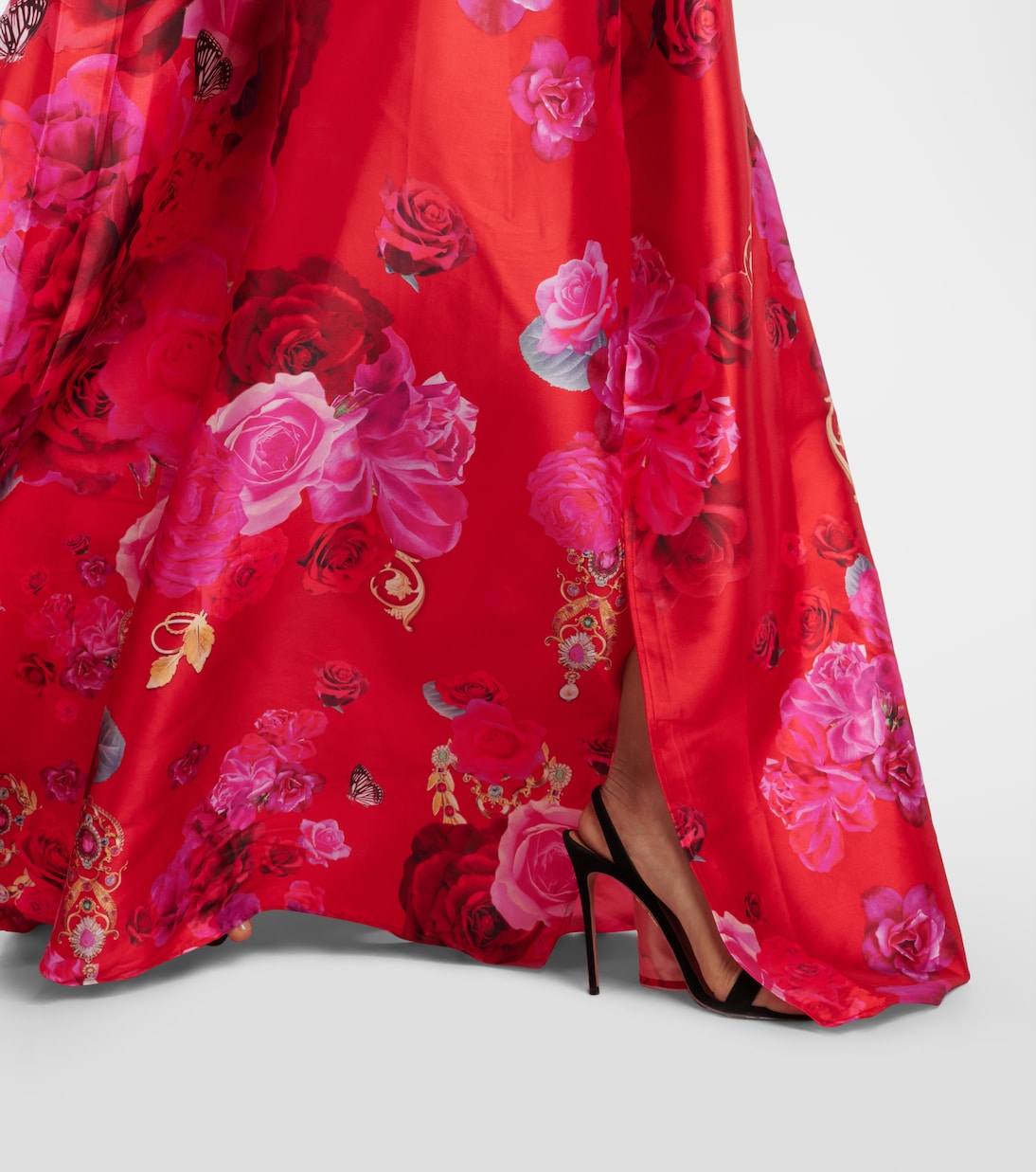 Maxikleid Poly aus Taft | Camilla