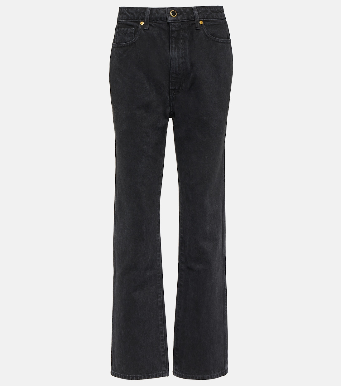 Jeans regular Abigail a vita alta | Khaite