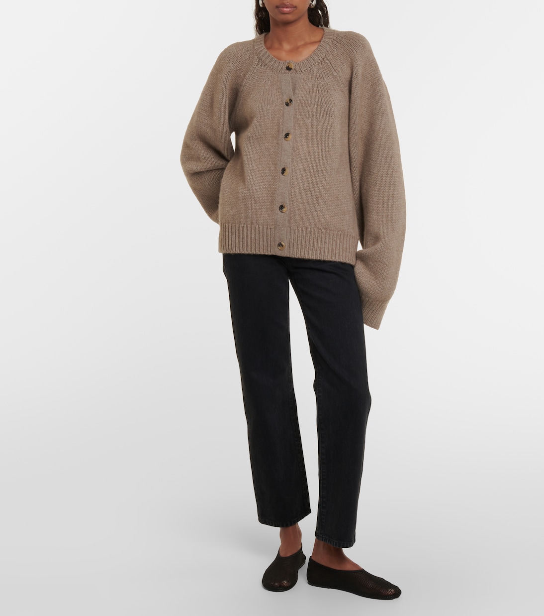 Jeans regular Abigail a vita alta | Khaite