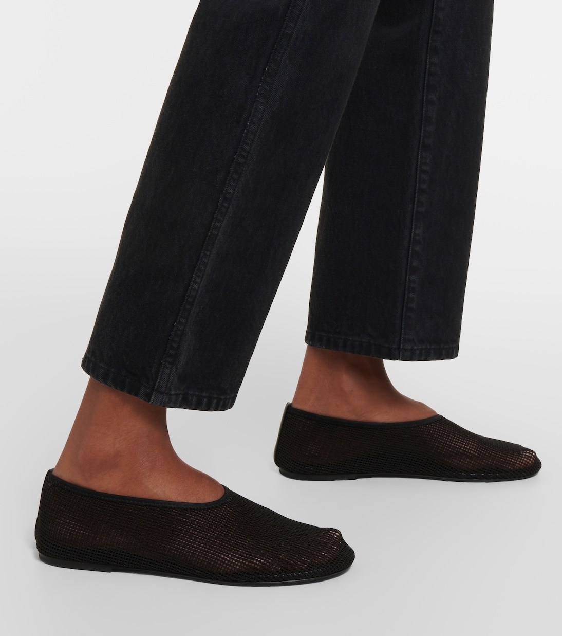 Jeans regular Abigail a vita alta | Khaite