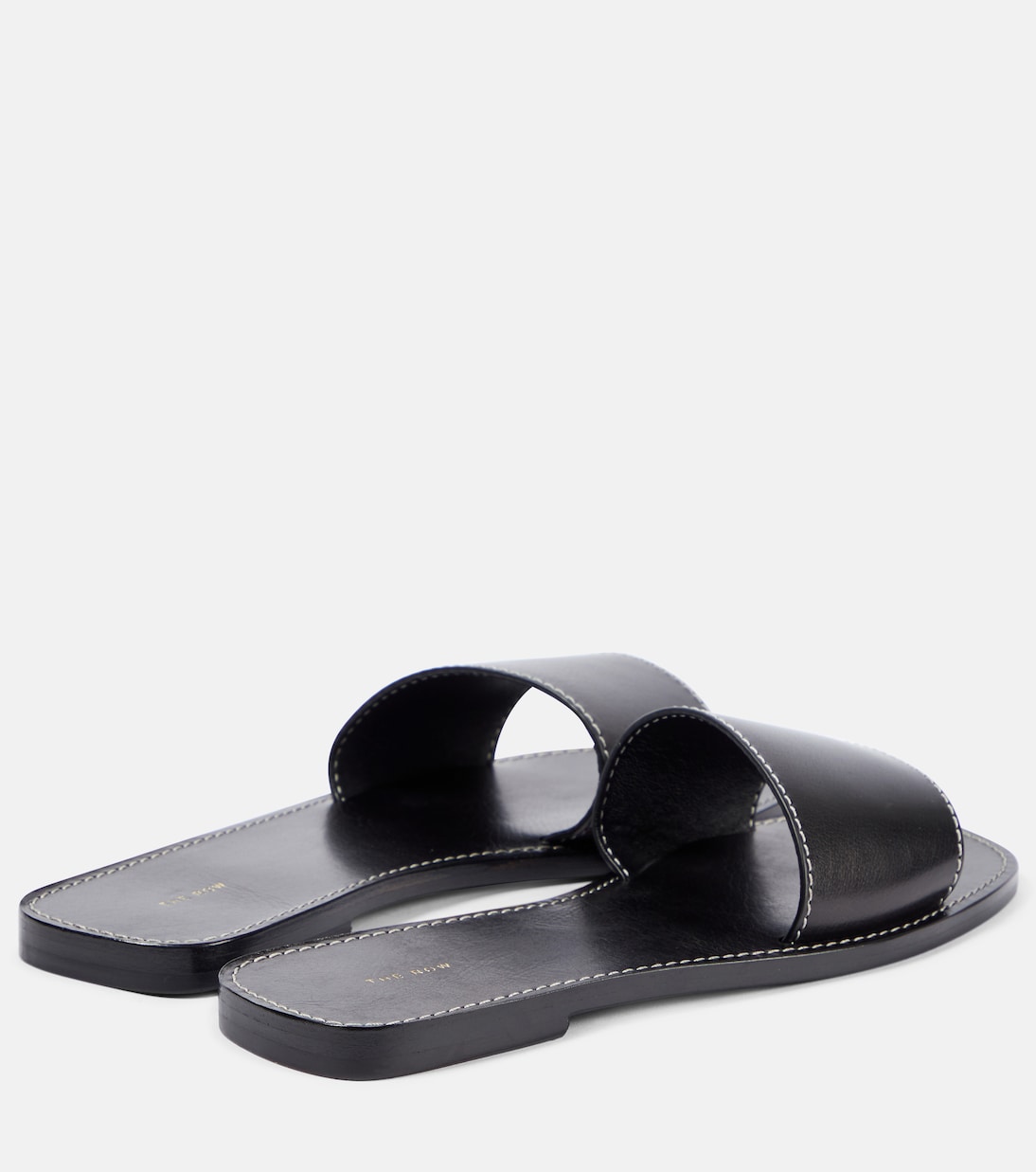 Link leather slides | The Row