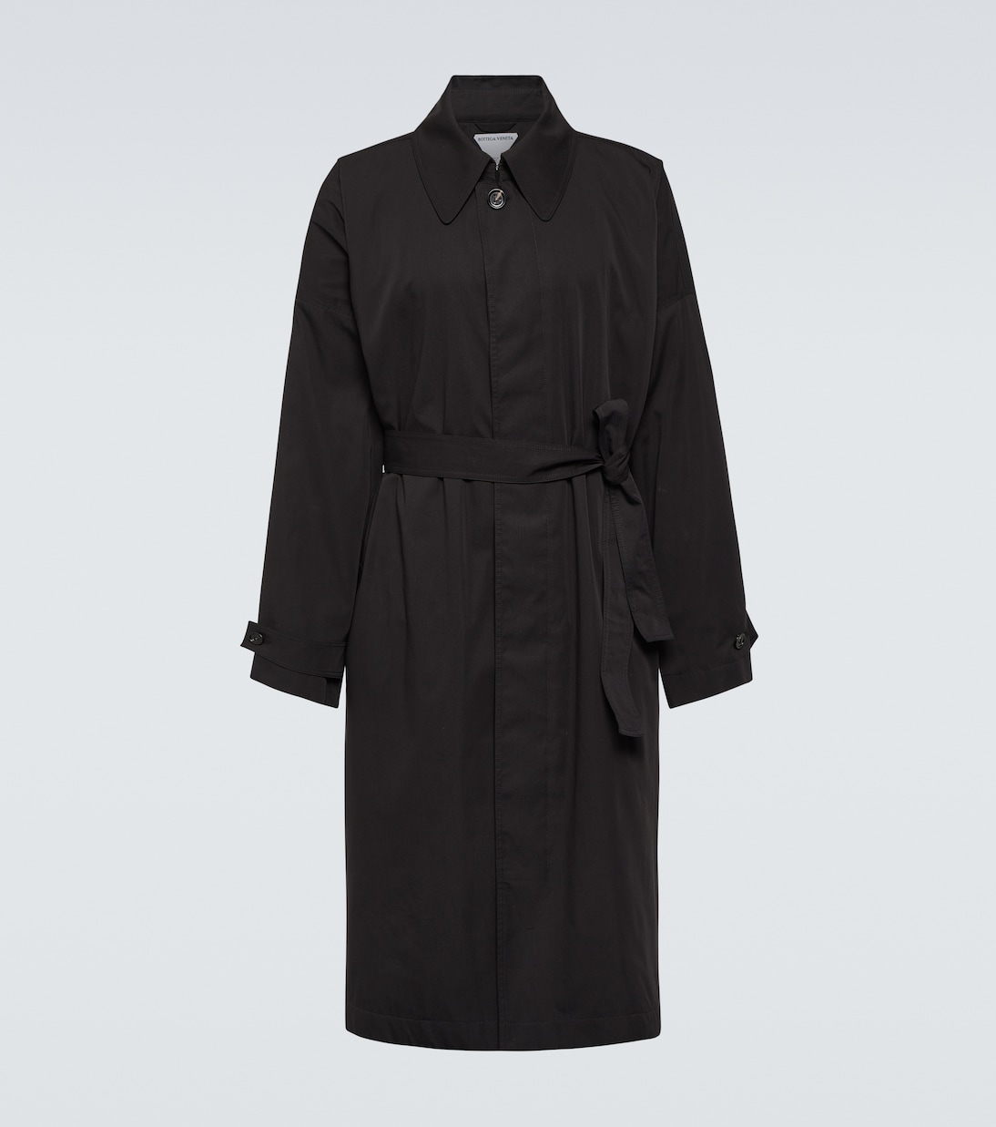Trenchcoat aus Baumwolle und Seide | Bottega Veneta
