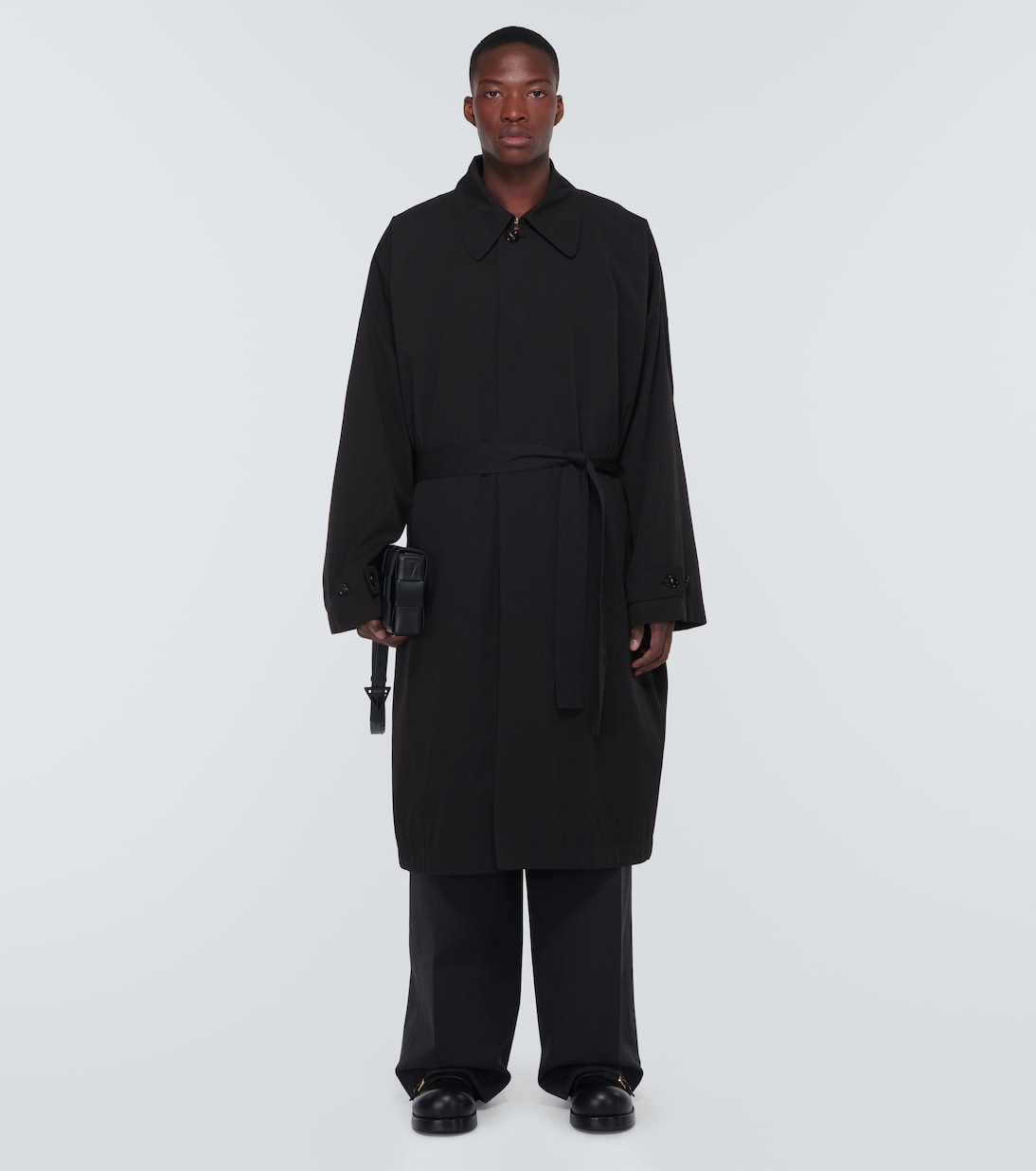 Trenchcoat aus Baumwolle und Seide | Bottega Veneta