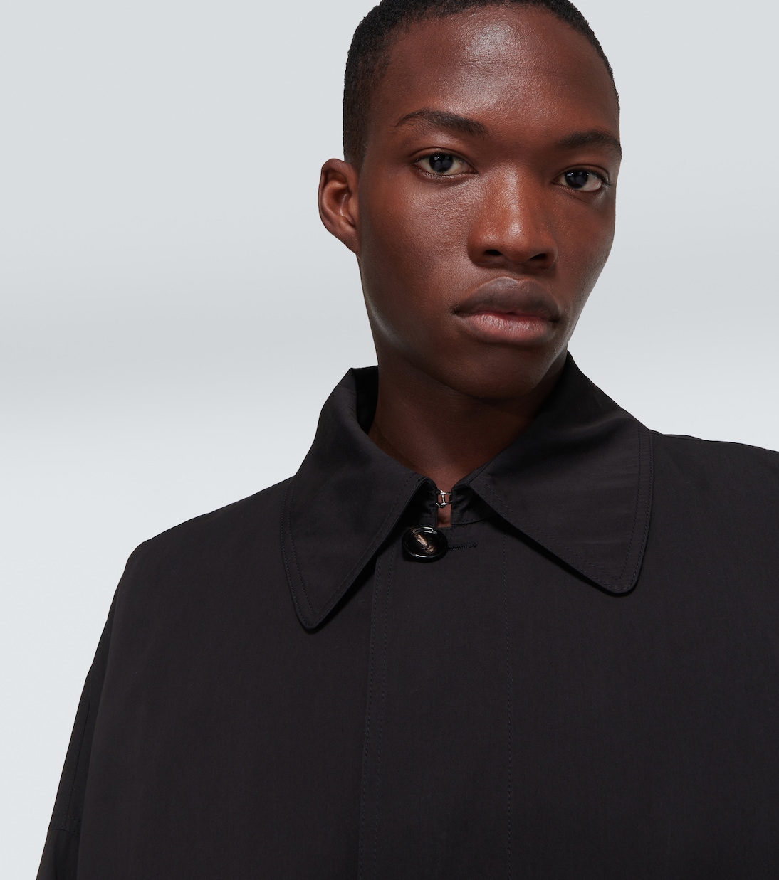 Trenchcoat aus Baumwolle und Seide | Bottega Veneta