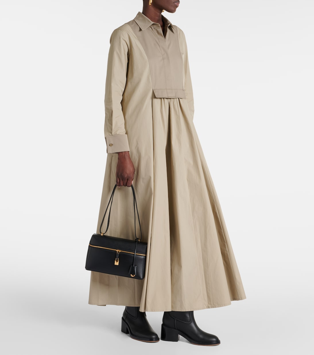 Abito lungo in cotone | Max Mara