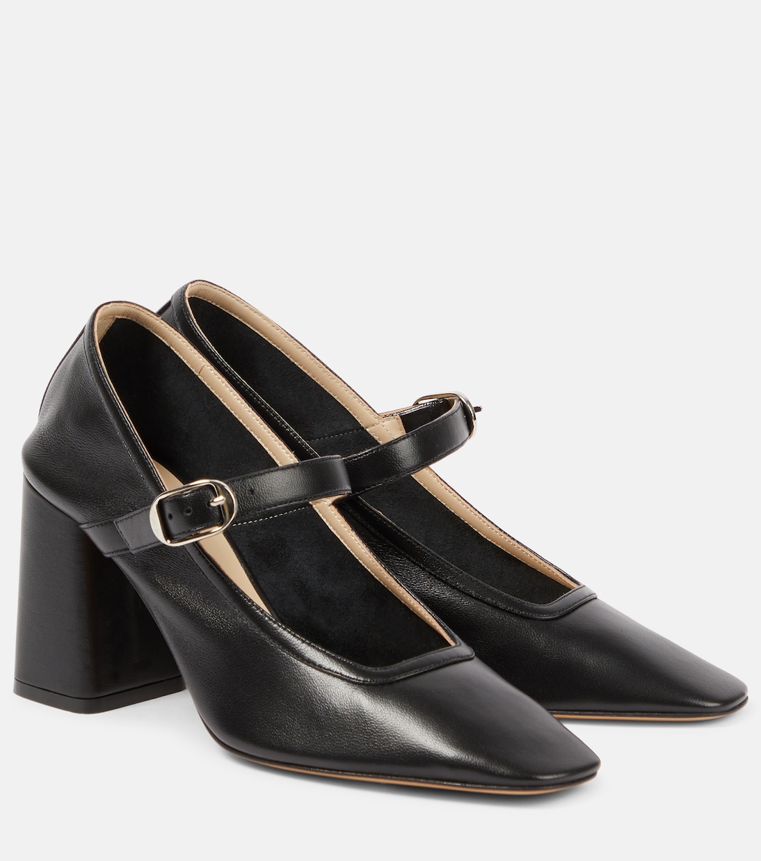 Mary-Jane-Pumps aus Leder | Le Monde Béryl