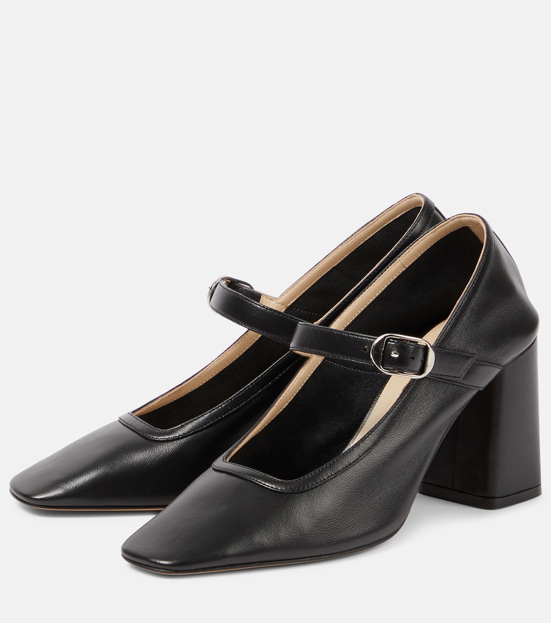 Mary-Jane-Pumps aus Leder | Le Monde Béryl