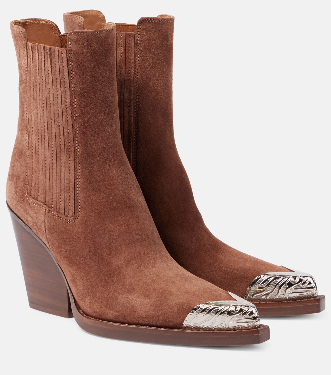 Dallas 100 embellished suede ankle boots | Paris Texas
