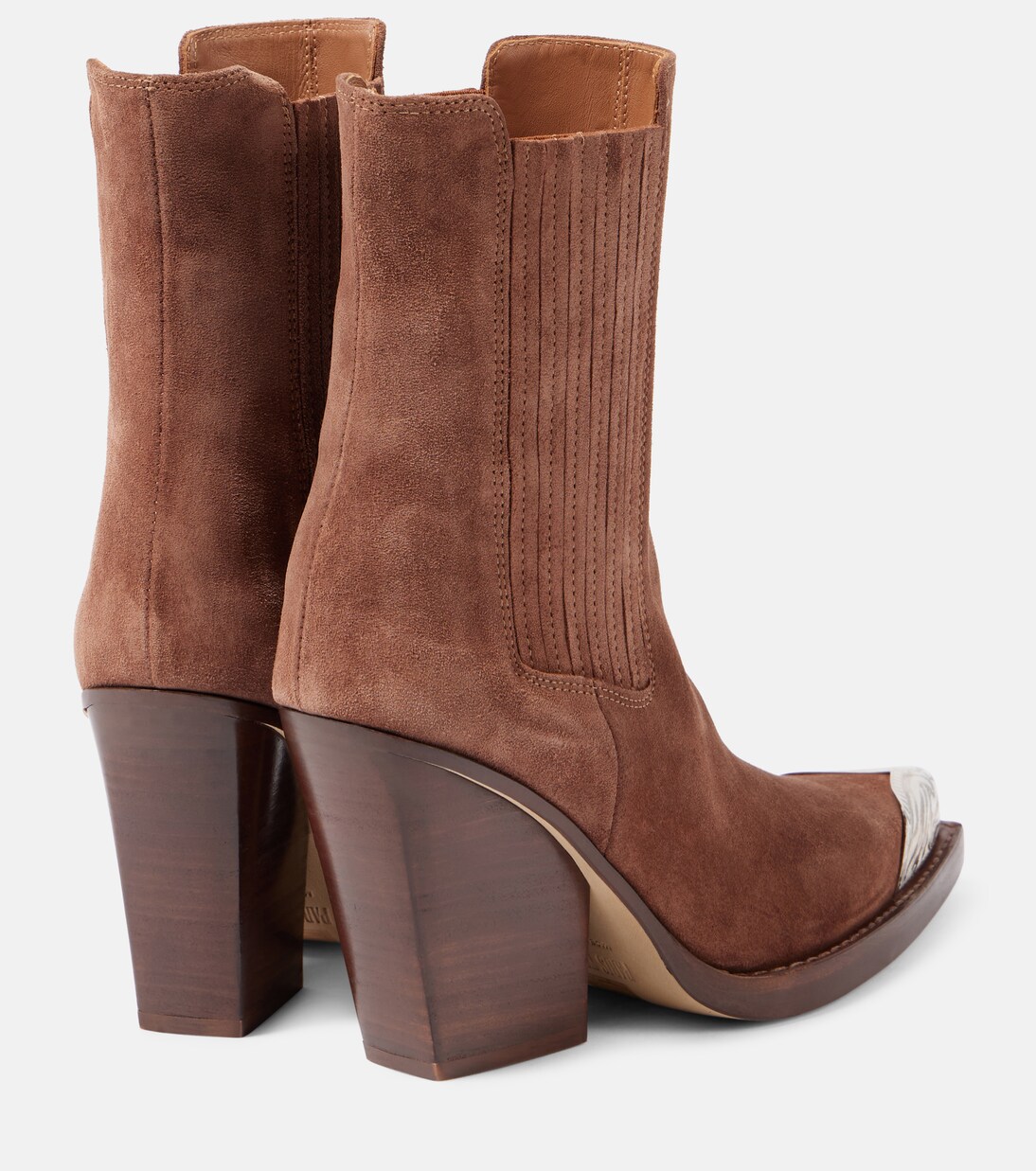 Dallas 100 embellished suede ankle boots | Paris Texas