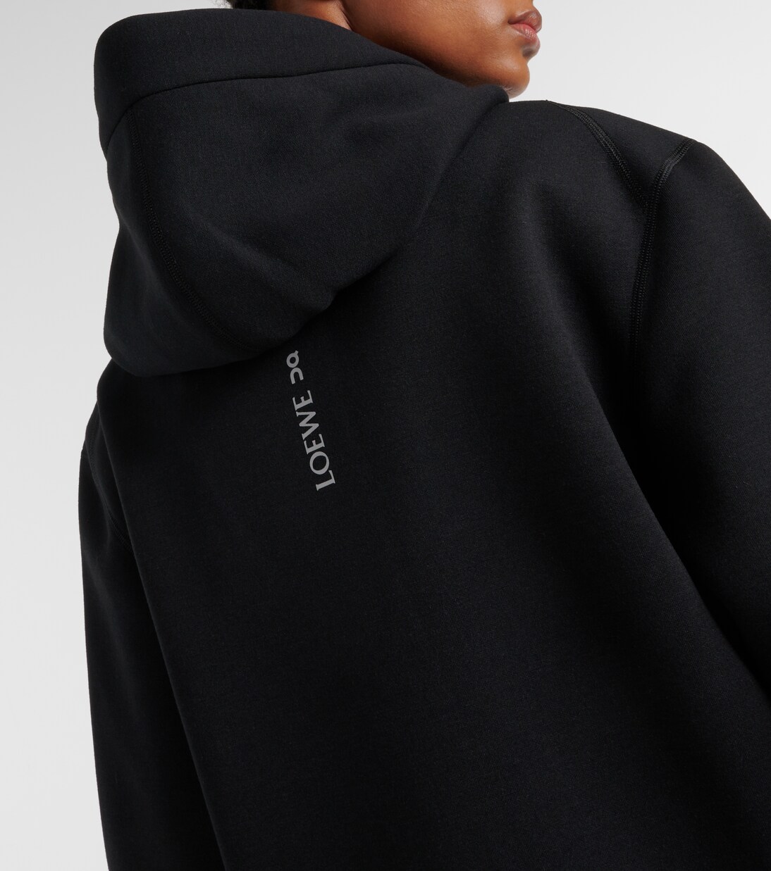 X On Kapuzenjacke aus Jersey | Loewe