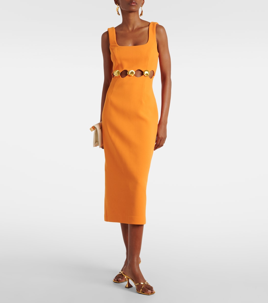 Verziertes Midikleid Sirene | Rebecca Vallance