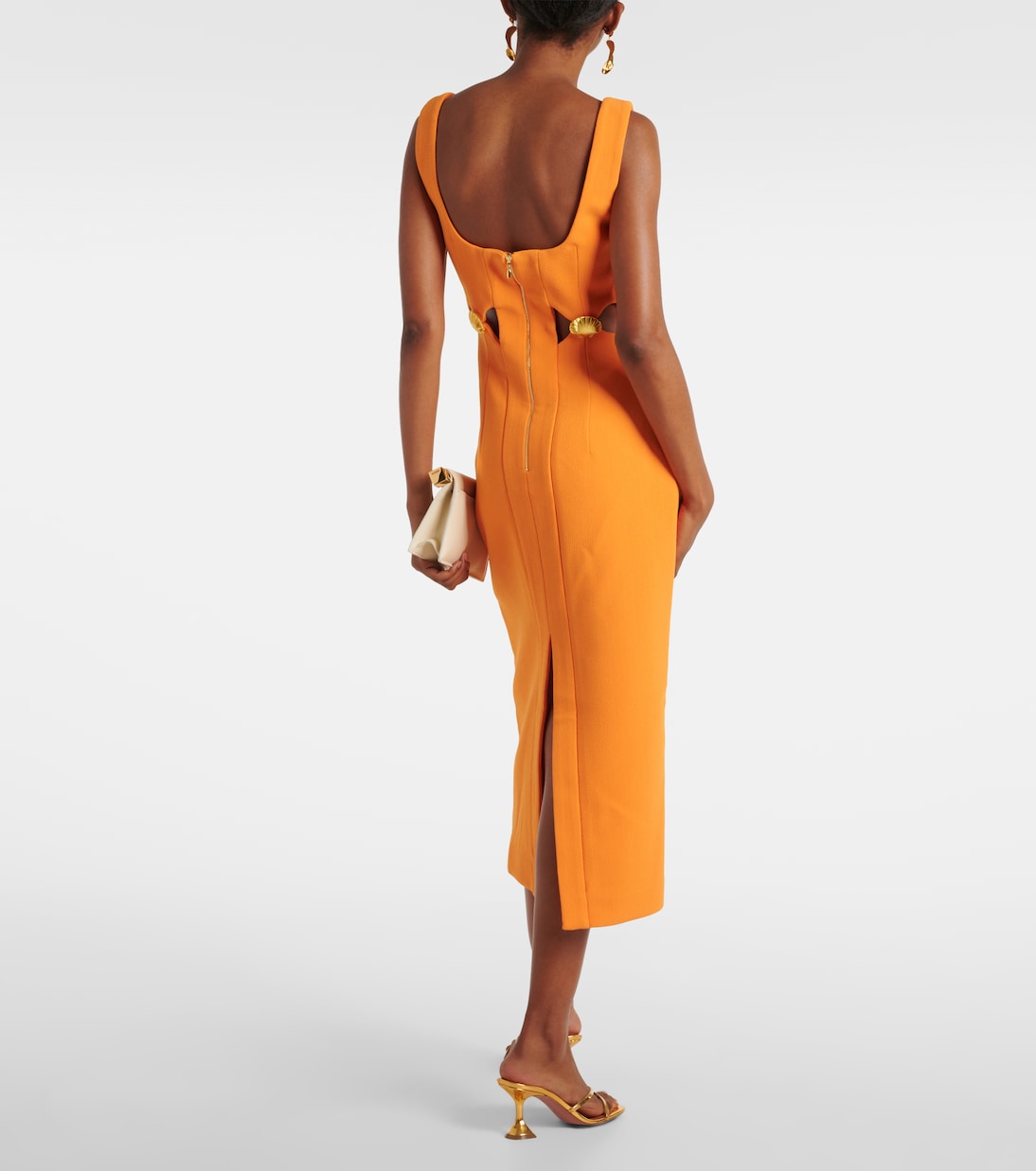 Verziertes Midikleid Sirene | Rebecca Vallance