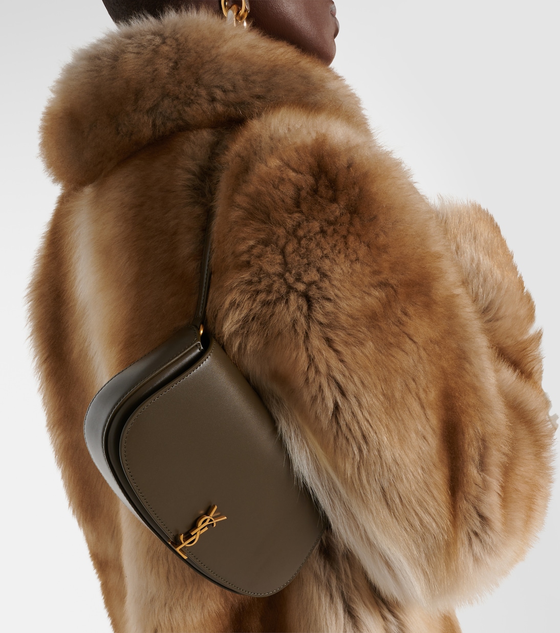 Sac Voltaire Mini en cuir | Saint Laurent