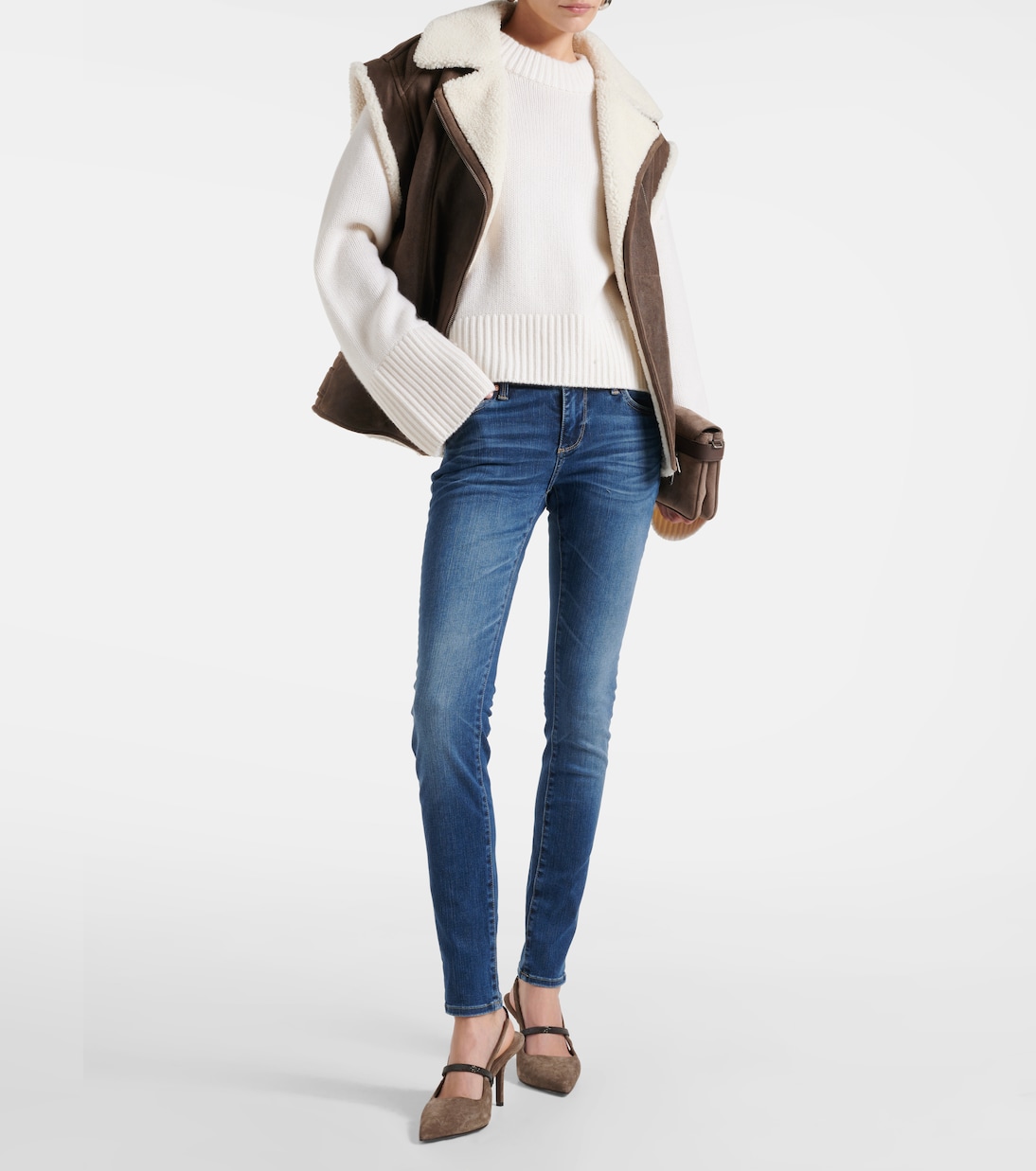 Jeans skinny Legging de tiro medio | AG Jeans