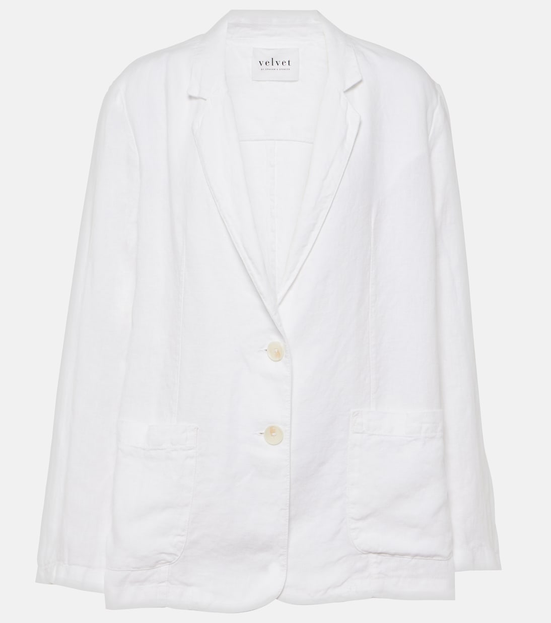Blazer Lenny in lino | Velvet