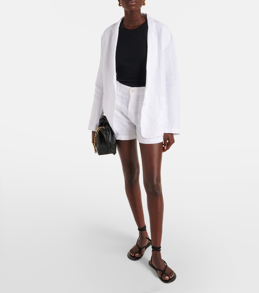 Blazer Lenny in lino | Velvet
