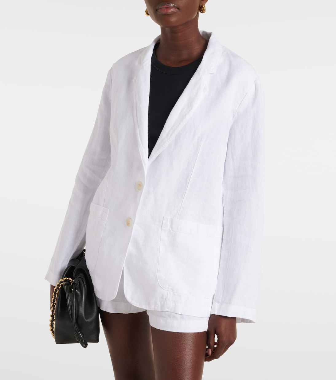 Blazer Lenny in lino | Velvet