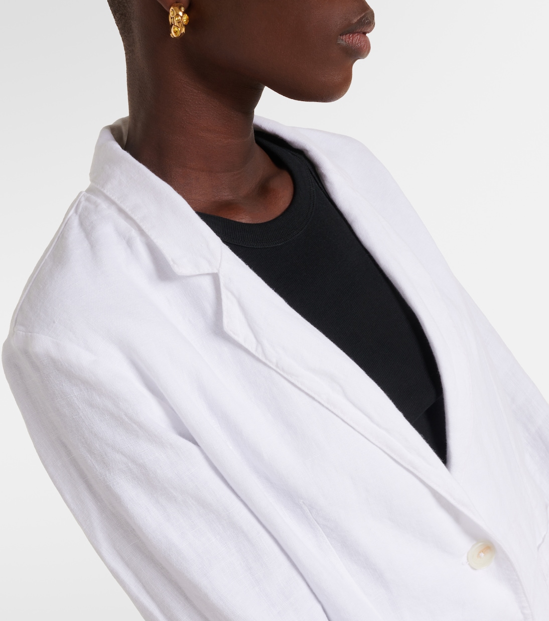 Blazer Lenny in lino | Velvet