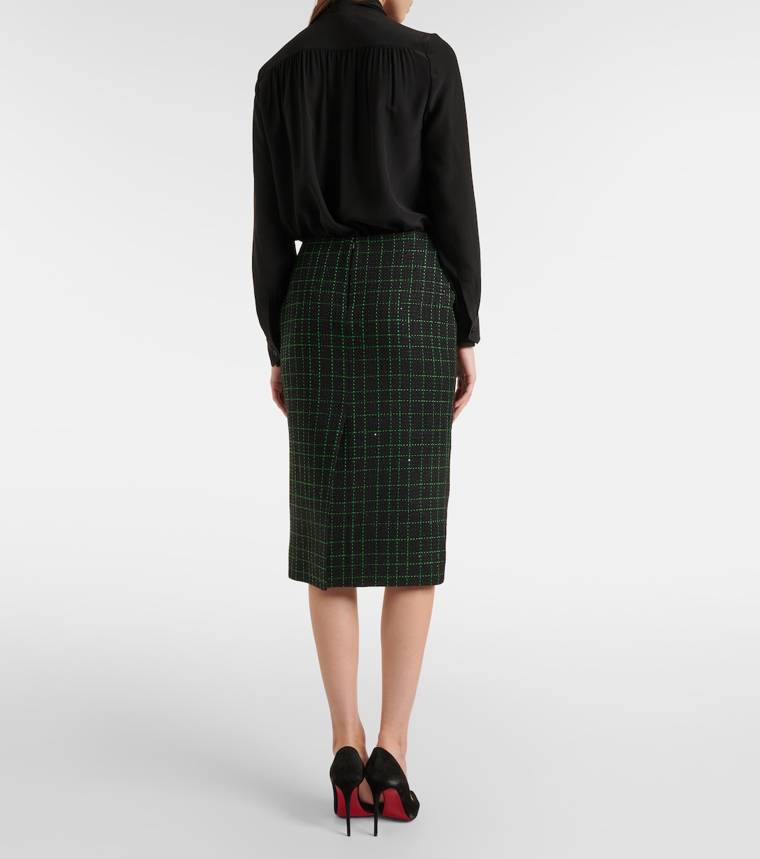 Gonna midi in tweed | Elie Saab