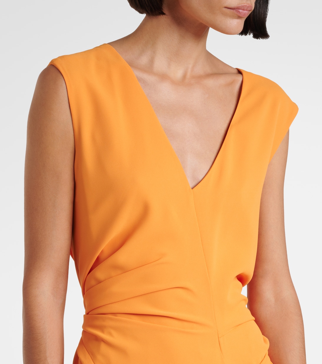 Abito lungo con ruches | Dries Van Noten