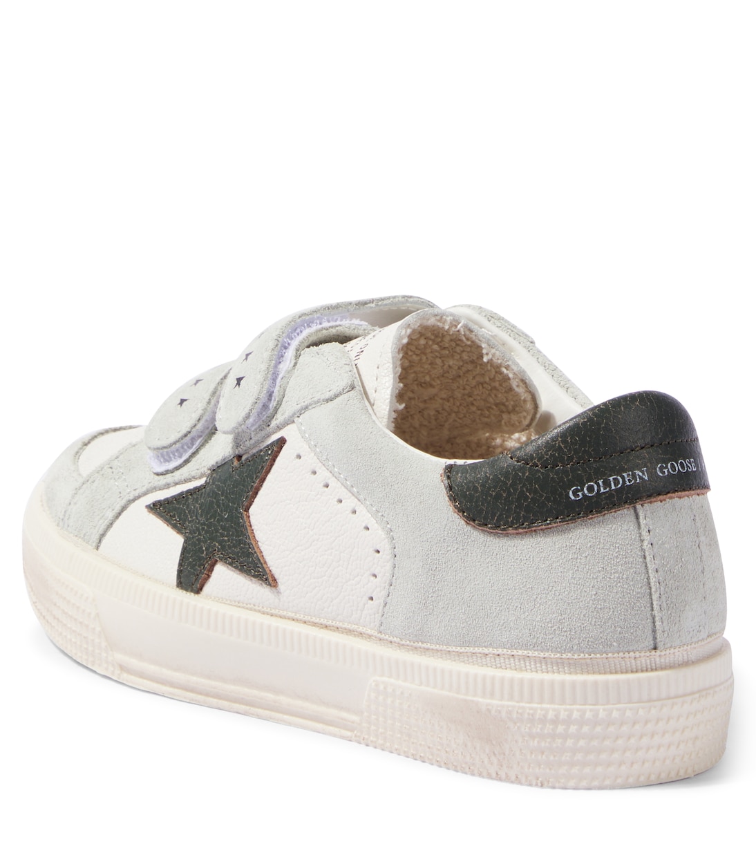 Sneakers May School in suede e pelle | Golden Goose Kids