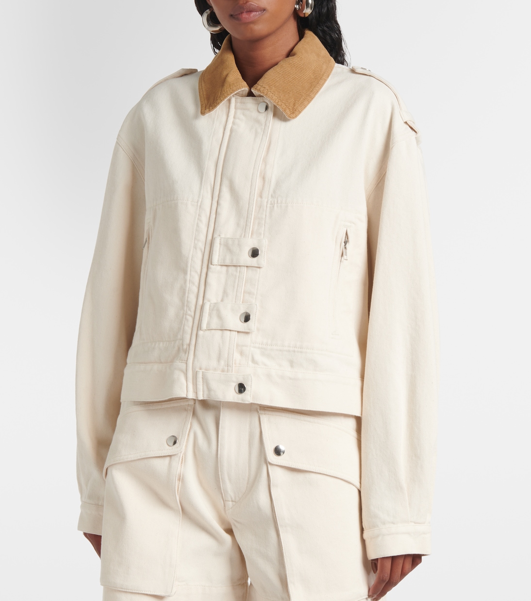 Giacca di jeans Julie con velluto a coste | Marant Etoile