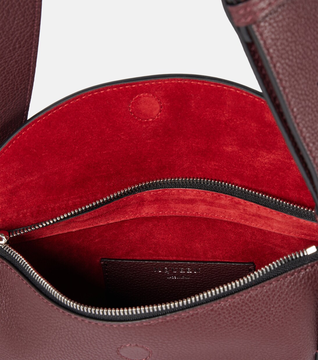 Borsa a tracolla T-Bar Sling in pelle | McQueen