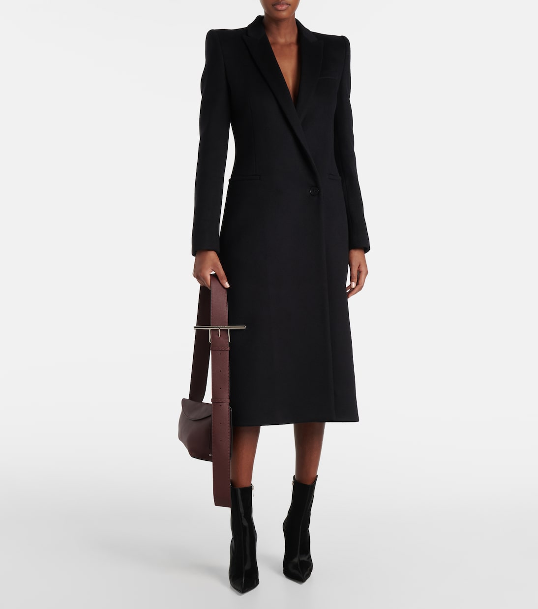 Borsa a tracolla T-Bar Sling in pelle | McQueen