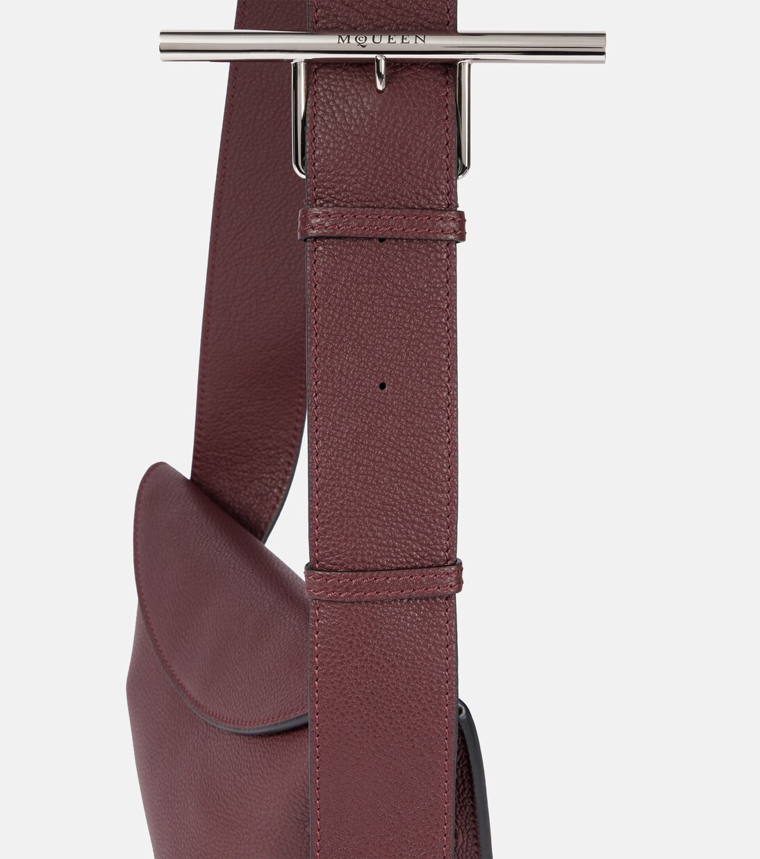 Borsa a tracolla T-Bar Sling in pelle | McQueen