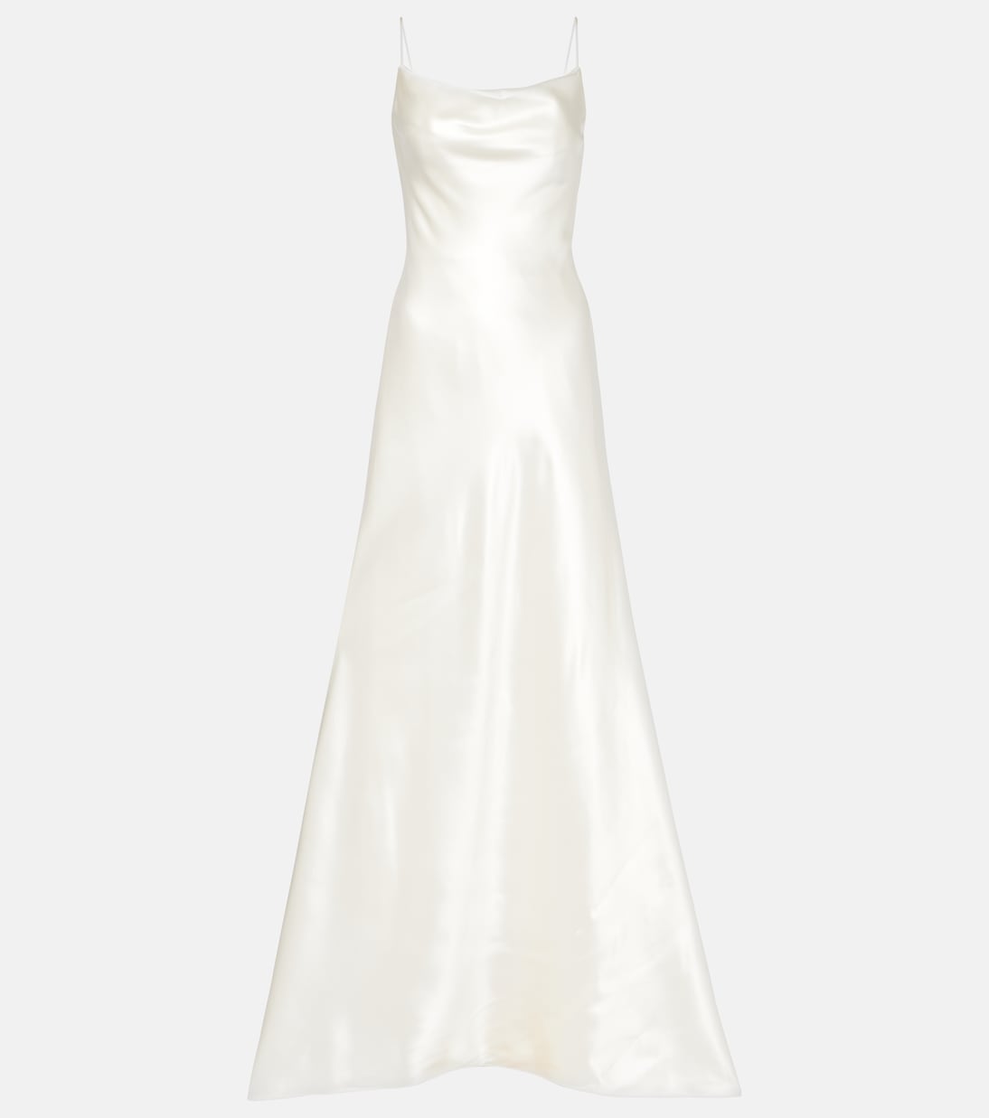 Robe longue de mariée Kaia en soie et laine | Danielle Frankel