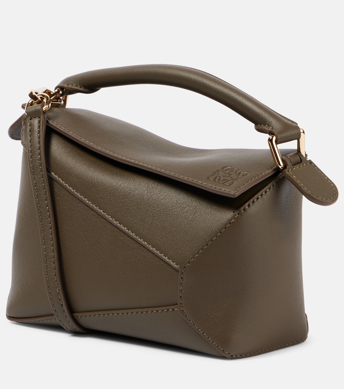 Borsa a spalla Puzzle Mini in pelle | Loewe
